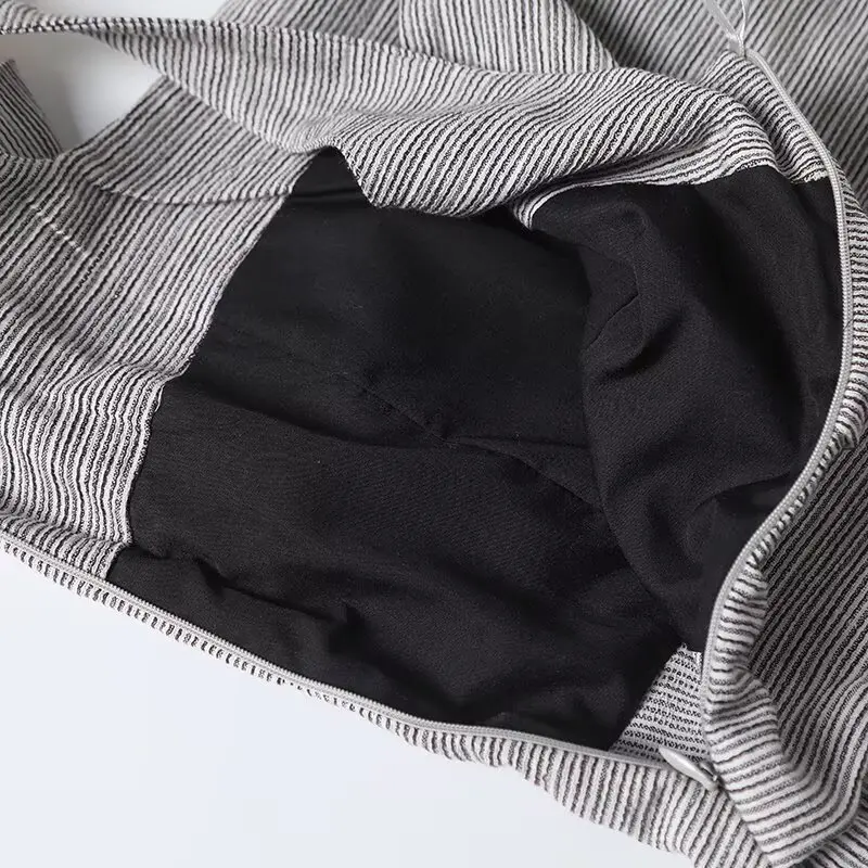 Women’s Striped Square Neck Tank Dress - Image 6