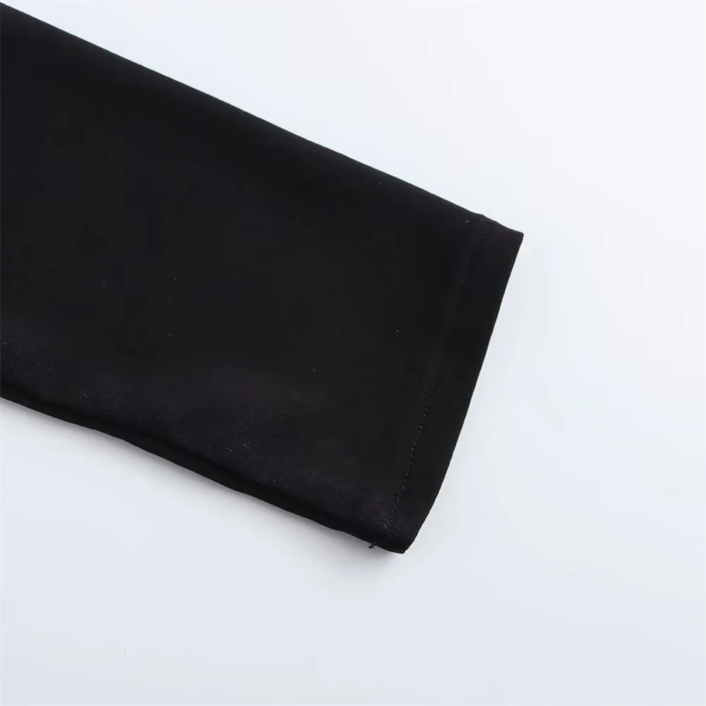 Women’s Retro Off-Shoulder Buckle Top - Image 6