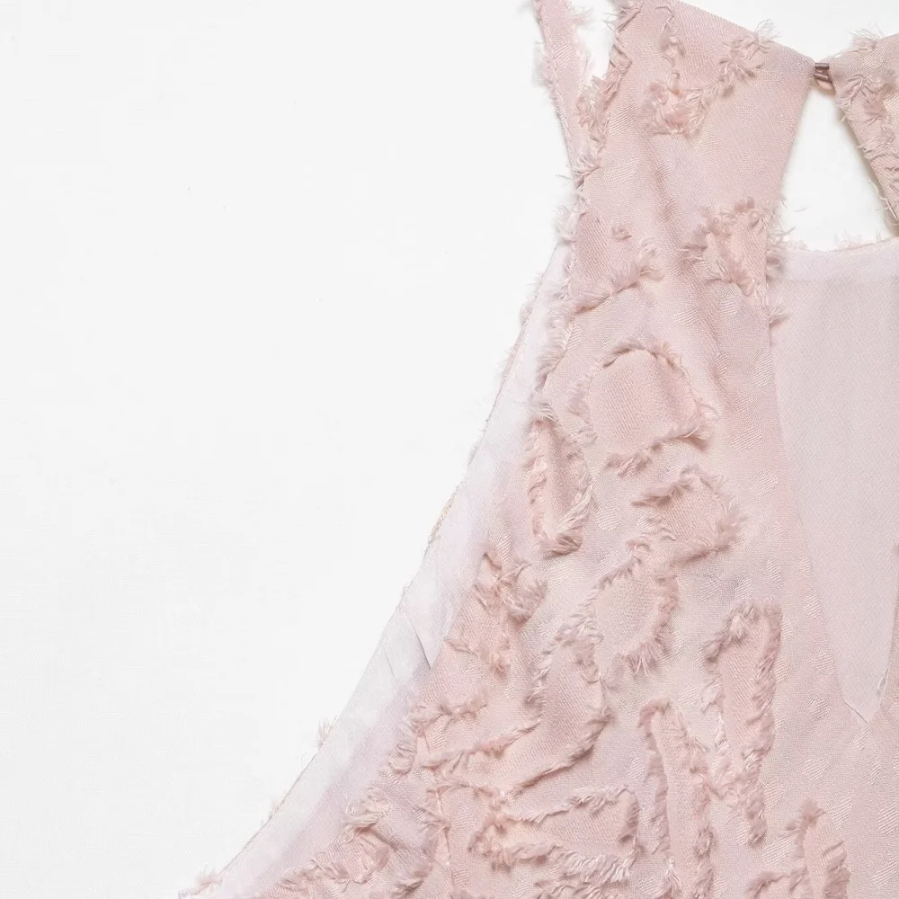 Halter Neck Waist-Cinched Maxi Dress - Image 5