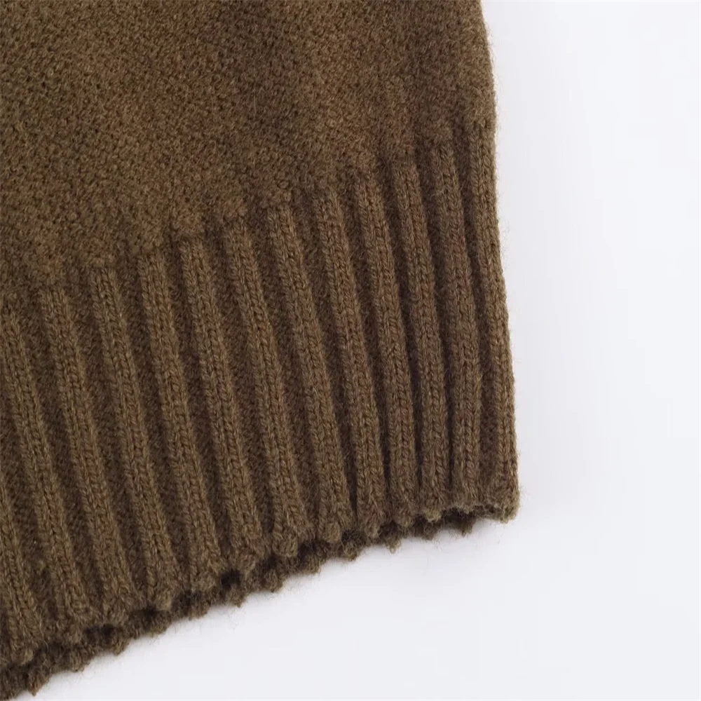 Autumn Women’s Simple V-Neck Vest - Image 5