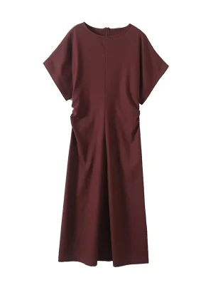 Women’s Pleated Waist Summer Dress