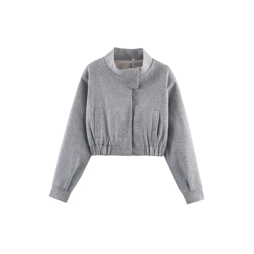 Women’s Autumn Simple Wool Jacket