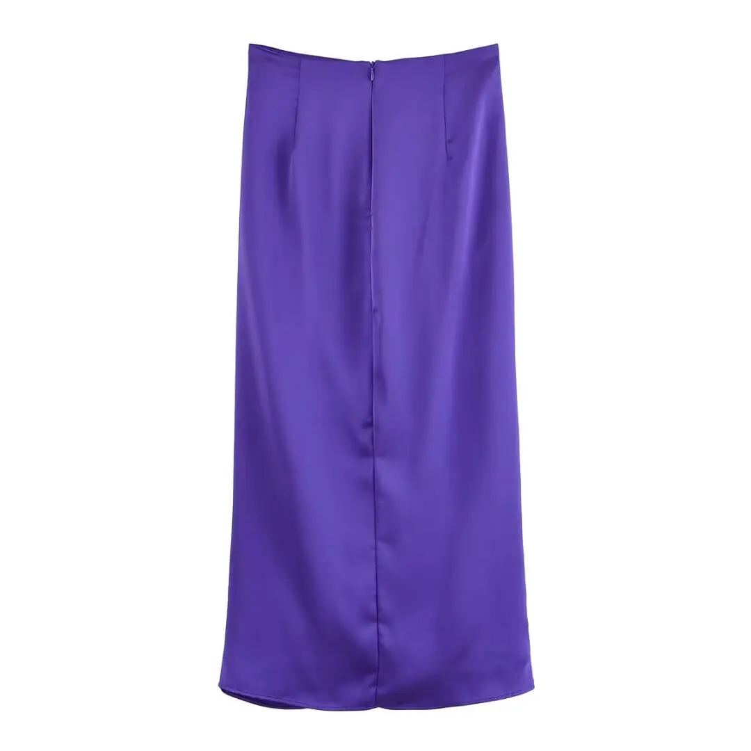 Women’s Hanging Neck Top with Midi Half Skirt - Image 5