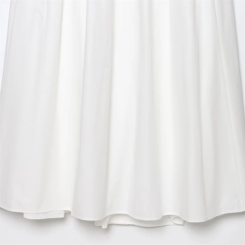 Women’s Sleeveless Folded Summer Dress - Image 6