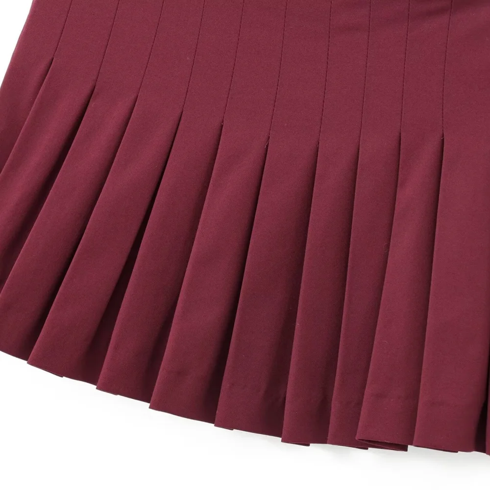 High-Waist Pleated Skirt Pants - Image 5