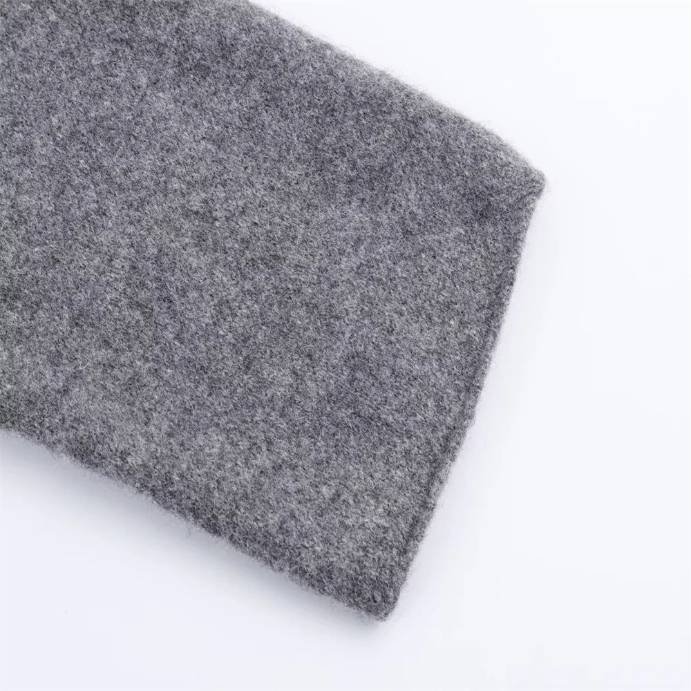 Women’s Autumn Pure Wool Belted Jacket - Image 4