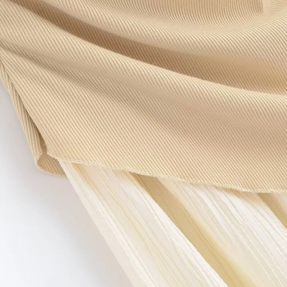 Women’s Contrast Halter Neck Maxi Dress - Image 6