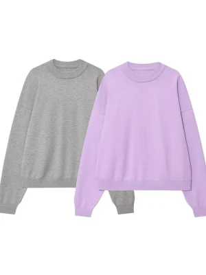 Autumn Women’s Solid Ribbed Hoodie