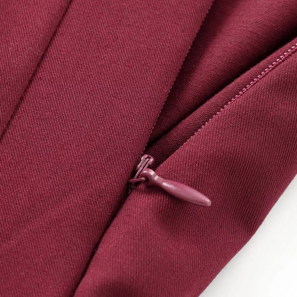 High-Waist Pleated Skirt Pants - Image 6