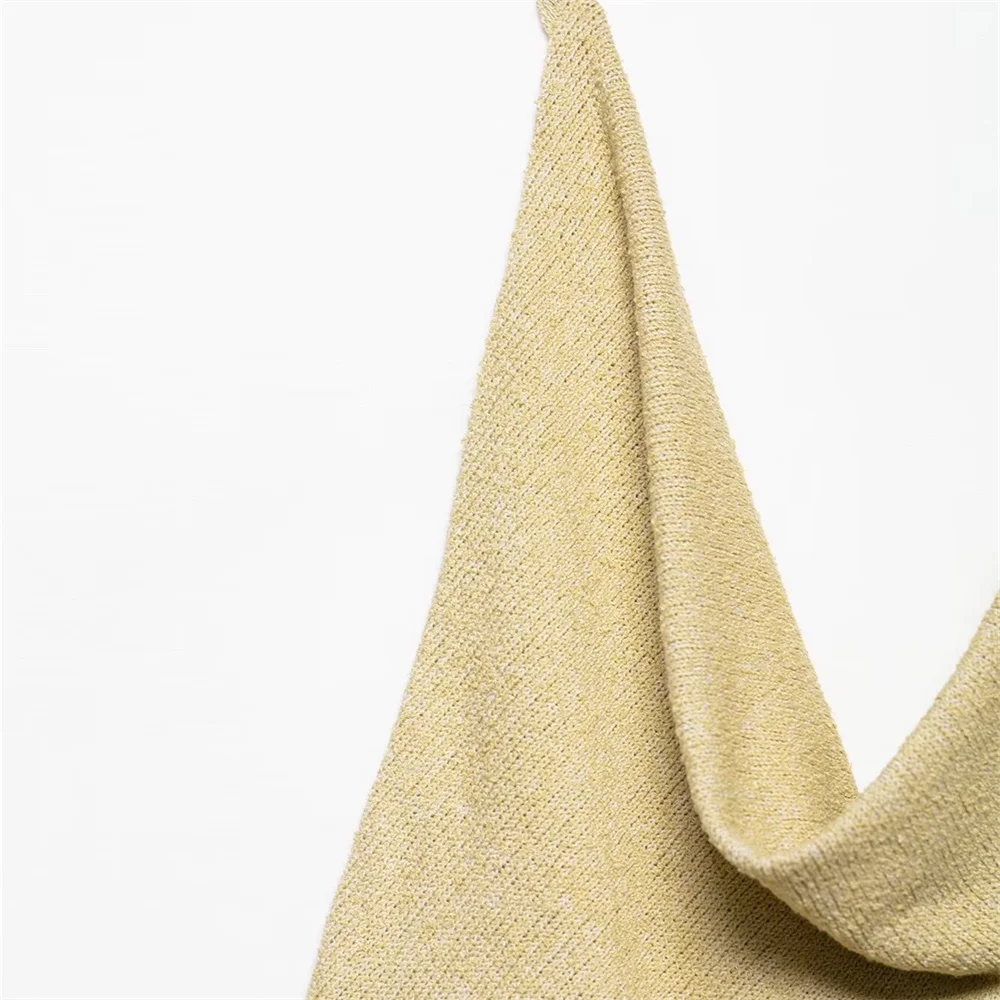 Women’s Splicing Neck Slim Summer Dress - Image 4