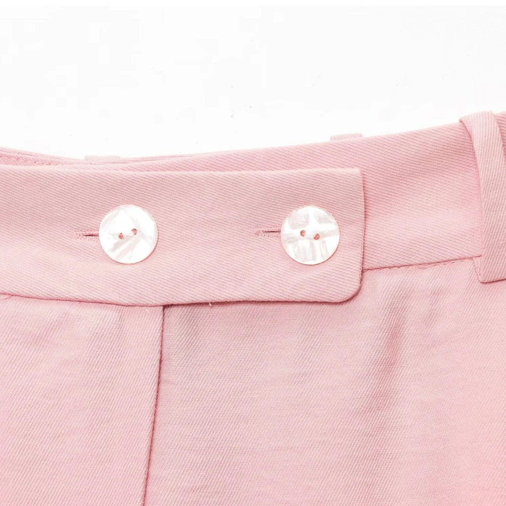 Women’s High-Waist Pleated Wide Leg Pants - Image 3