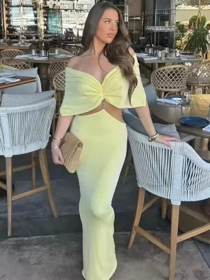 Women’s Handmade Beaded Shawl Wrinkle Dress