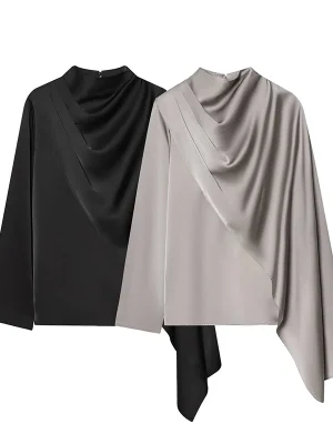 Women’s Asymmetric Long Sleeve Top