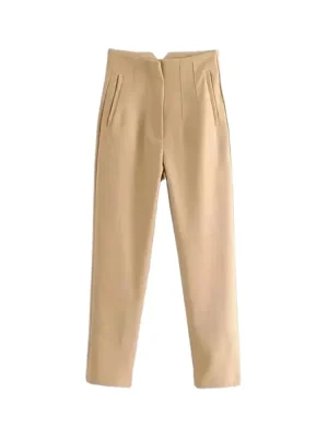 Women’s High Waist Ankle Pants