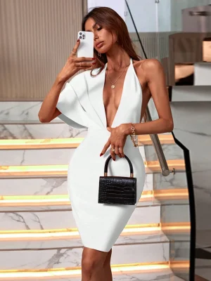 Elegant Summer Bodycon Party Dress