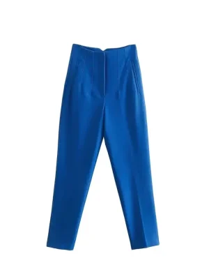 Women’s Vintage High Waist Ankle Pants