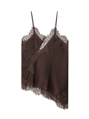 Women’s Lace Stitching Backless Camisole