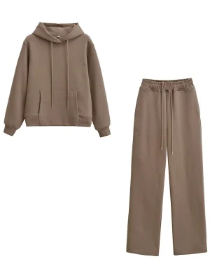 Women’s Hoodie & Drawstring Pants Set