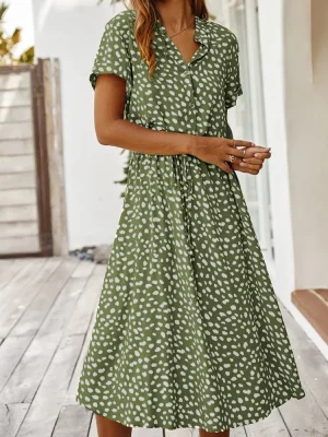 Vintage Floral Boho Maxi Dress