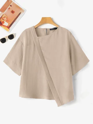 Women’s Oversized Irregular Tunic