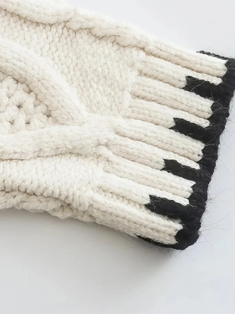 Cozy Chic Oversized Knit Sweater - Image 6