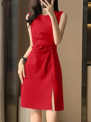 Elegant Sleeveless Mini Dress for Women