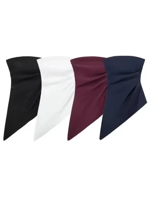 Elegant Strapless Ruched Crop Top