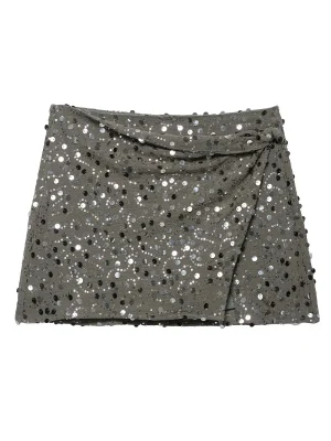 Women’s Y2K Sequin Mini Skirt