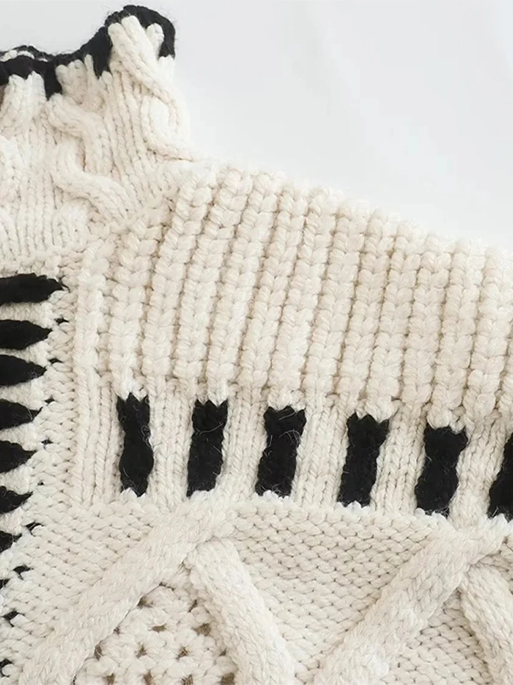 Cozy Chic Oversized Knit Sweater - Image 5