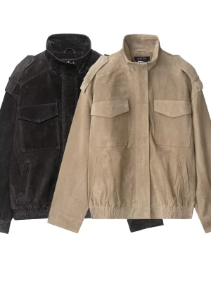 Women’s Zipper Bomber Jacket