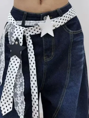 Vintage Polka Dot Leopard Square Scarf