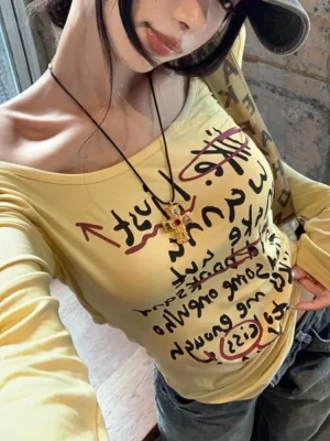 Spice Girl Style Slim Fit Tee