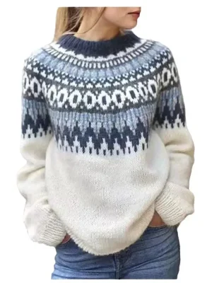 Women’s Color Block Sweater