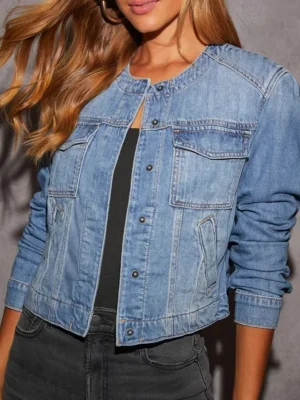 Slim Fit Denim Jacket