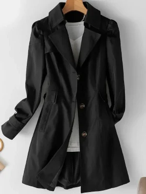 Women’s Double-Breasted Trench Coat