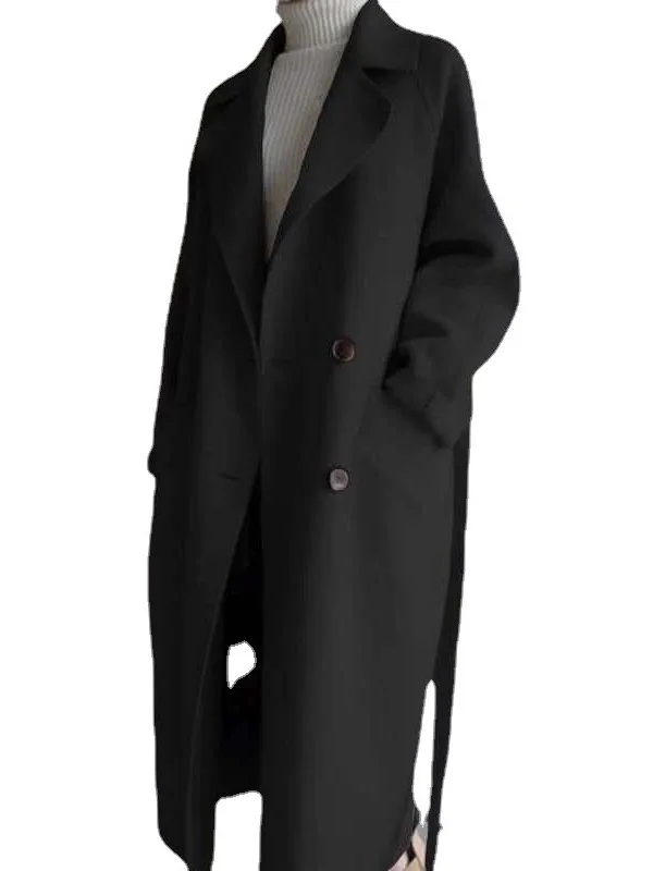 Long Sleeve Mid-Length Coat