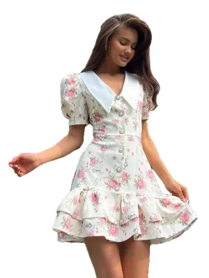 Women’s Floral Mini Dress