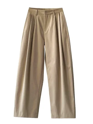 Womens High Waist Wide Leg Pants