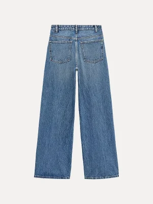 High-Waist Wide-Leg Jeans