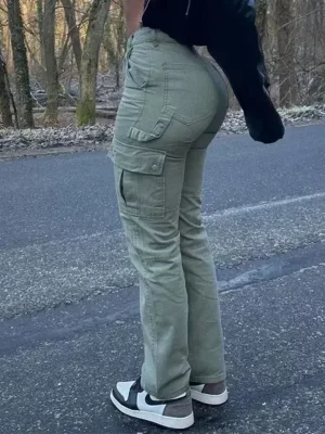 Women’s High Waist Straight Leg Jeans