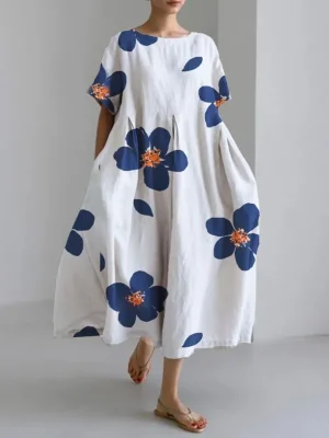 Women’s Boho Summer Midi Dress