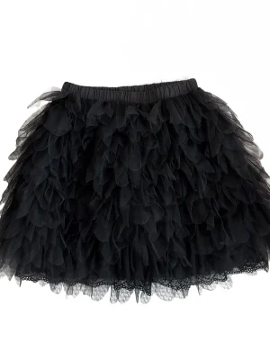 Sexy High-Waist Mesh Mini Skirt