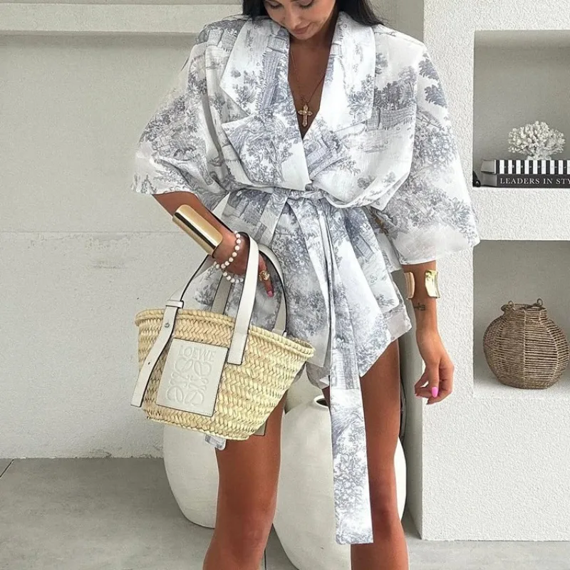 Women’s Lace-Up Shorts Set - Image 7