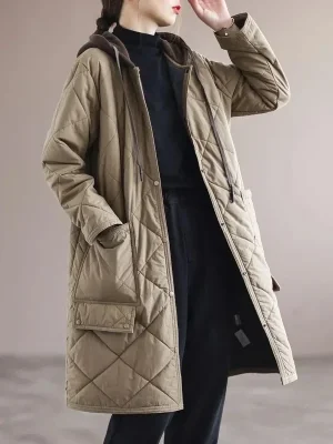Women’s Hooded Cotton Padded Jacket