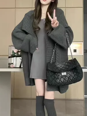 French Style Knit Cardigan