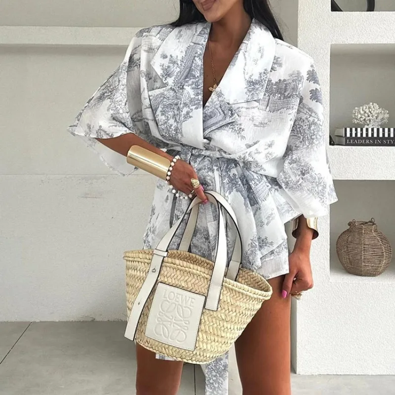 Women’s Lace-Up Shorts Set - Image 6