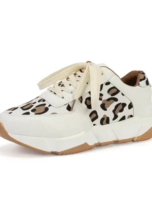 Women’s Leopard Casual Sneakers