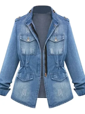 Women’s Plus Size Denim Jacket