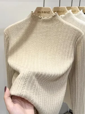 Women’s Turtleneck Knit Sweater