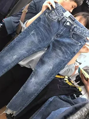 Women’s High-Waist Slim Fit Jeans